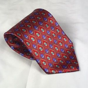 Faberge egg design silk tie